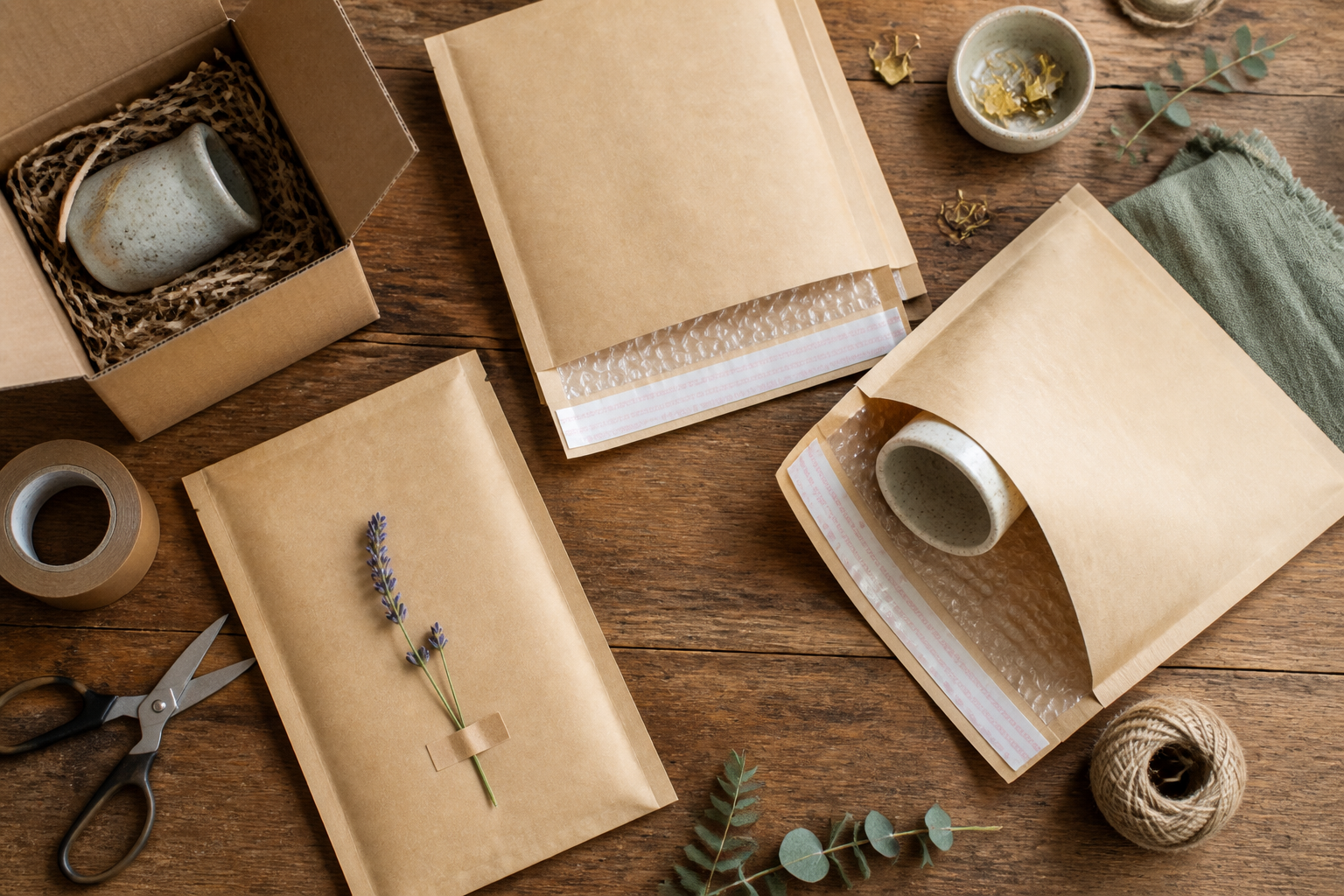How kraft bubble mailers help eco-conscious brands cut plastic without losing protection