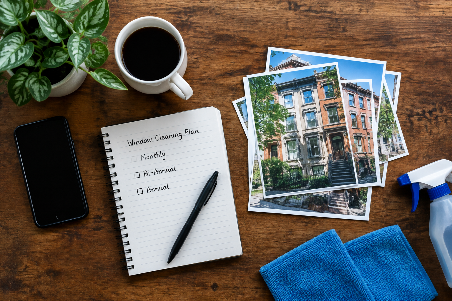 How a window cleaning subscription keeps Brooklyn NY storefront glass looking open all year